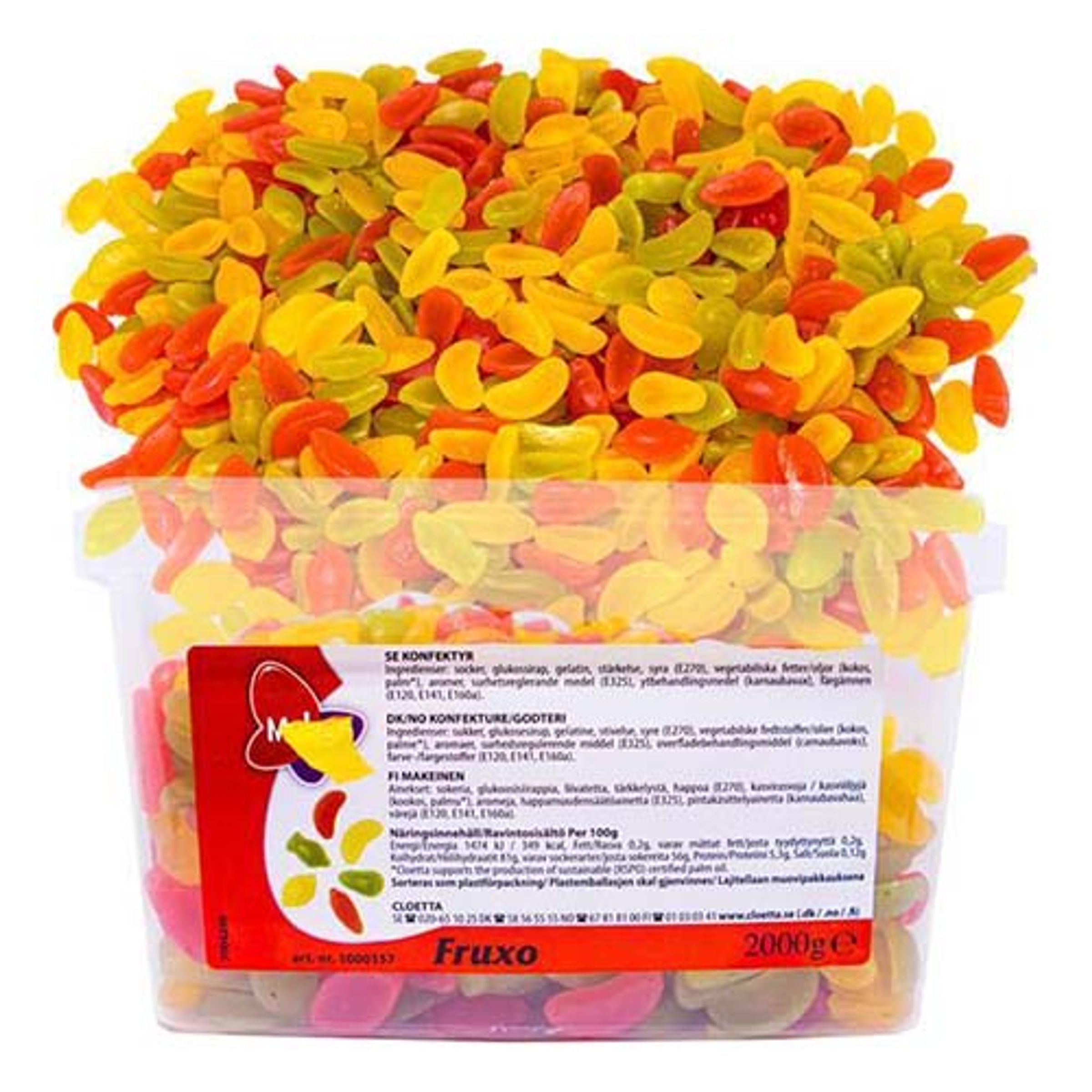 Fruxo Lösvikt i Burk - 2 kg